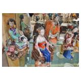 5  Chinese  porcelain female figures
