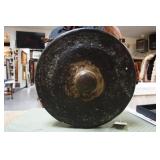 Hand Hammered Antique  Bronze Gong