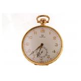 Omega 14kt Gold 15 Jewel pocket watch