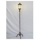 Spanish Revival Slag Glass floor lamp ca 1920
