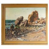 Francesco Vinea (1845ï¿½1902) Impressionist Oil