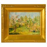 Thomas McGlynn (1878-1966) Orchard Landscape