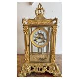 Rare Westbury Crystal Regulator Clock