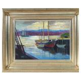 Richard Hayley Lever (1876ï¿½1958) Oil on Board