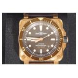 Bell & Ross bronze & steel limited ed. dive watch