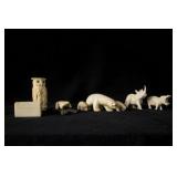 Collection of miniature figures