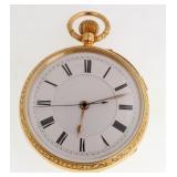 I. Harris - Leeds English 18kt Gold Pocket watch