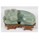 Chinese Jade Carving of a Water Buffalo