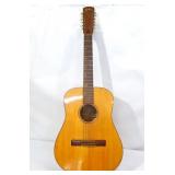Vintage Goya TS-4 12 String Sweden Guitar With Cas