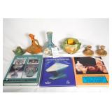 Roseville Art Pottery & Reference Books (9 Pcs)