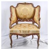 French Louis XV Style Ormolu-Mounted Bergï¿½re Chair