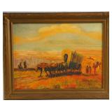 Wagon Train WEST o/b unsigned