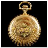 14kt gold Elgin Ladies pocket watch
