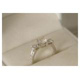 14kt Gold 1.5 ct Moissanite Diamond Ring