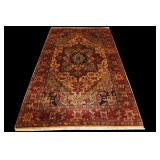 Heriz wool Persian carpet