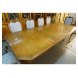 Albert & Zimmerman- Walnut Dining Room Set