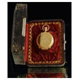 14kt Gold Waltham Royal cased ladies pocket watch