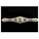 Art Deco Diamond Pin