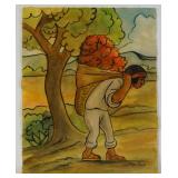 Diego Rivera (1886-1957) Watercolor