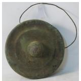 Meiji period Japan Bronze Shaped Gong