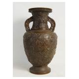 Japanese Meiji period bronze Vase -
