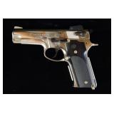Smith & Wesson 9mm model 459 nickel finish