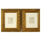 Pair of Pablo Picasso Etchings