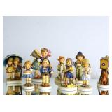 Nine Vintage German Hummels