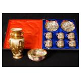 Japan cup and saucers in box – set 6 plus