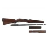 WWII U.S. Springfield Garand Barrel & wood stock