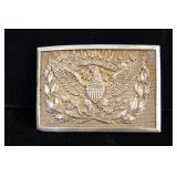 Sterling American Eagle belt buckle by Roche