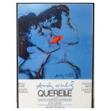 Andy Warhol Lithographic movie poster Querelle