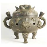 Qing Dynasty Chinese Bronze  Incense burner
