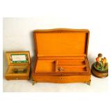 Swiss music boxes - Brahms, Boy & Deer