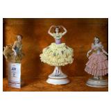 Dresden Ballerinas - porcelain lace