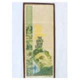 Original James Dean movie poster