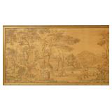 Fine French Six foot Scenic Tapestry