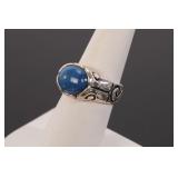JOSEPH ESPOSITO LAPIS LAZULI & STERLING RING