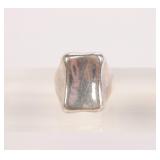 ROBERT LEE MORRIS MODERNIST STERLING SILVER RING