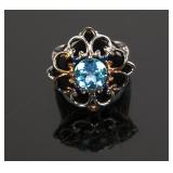 MICHAEL VALITUTTI TOPAZ STERLING RING