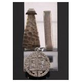 3 STERLING SILVER PENDANTS