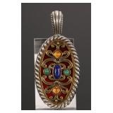 RELIOS CAROLYN POLLACK STERLING SILVER PENDANT