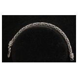 CHUNKY STERLING SILVER BRACELET