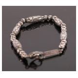 NAPIER PEBBLE TEXTURED STERLING SILVER BRACELET