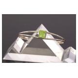 TERRI LOGAN TURQUOISE & STERLING CUFF BRACELET