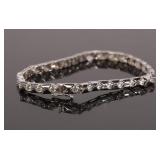 MICHAEL VALITUTTI STERLING CZ TENNIS BRACELET