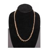 IRIS QUARTZ GRADUATED BEADED NECKLACE