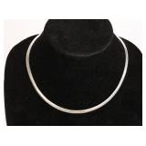 ITALIAN STERLING SILVER NECKLACE 17"
