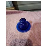 Blue Cobolt Liberty Bell Hand Blown