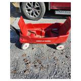 Radio Flyer 2700 Plastic Wagon With 2 Child Seats